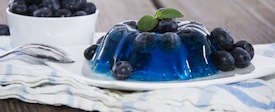 Blueberry Champagne Jell-oh!