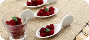 Summer Beets with Mint